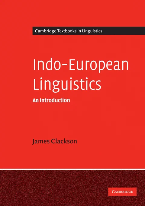 Indo-European Linguistics: An Introduction