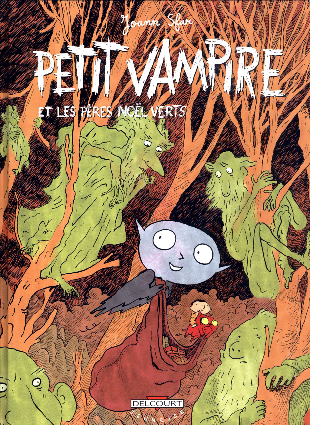 Petit Vampire et les Pères Noël Verts